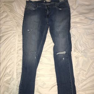 Levi denim skinny jeans